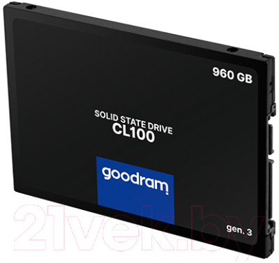 SSD диск Goodram CL100 Gen. 3 960GB (SSDPR-CL100-960-G3)