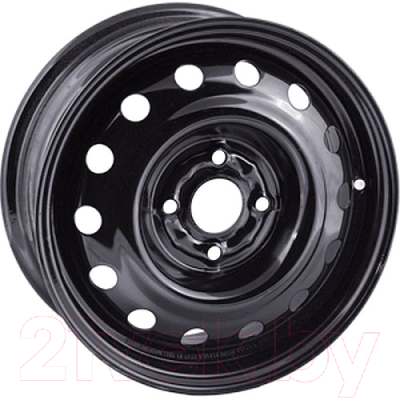 

Штампованный диск Arrivo, AR206 15x6" 4x100мм DIA 54.1мм ET 46мм Black