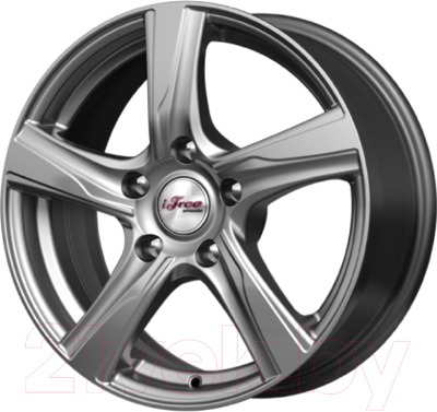 

Литой диск iFree, Кайт 16x7" 5x114.3мм DIA 71.6мм ET 35мм Хай вэй