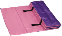 Коврик для йоги и фитнеса Indigo SM-042 (розовый/фиолетовый) - 