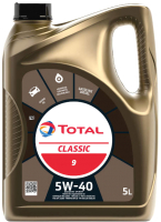 Моторное масло Total Classic 9 5W40 / 213696 (5л) - 