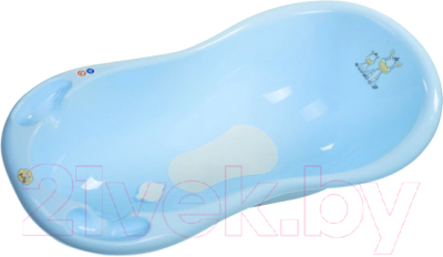 Ванночка детская Maltex Зебра / 6753 (голубой)