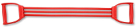 Эспандер Indigo Плечевой Latex Medium SM-073 (красный) - 