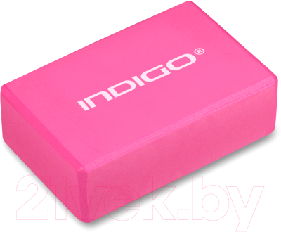 Блок для йоги Indigo 6011 HKYB (цикламеновый)