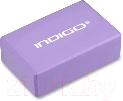 Блок для йоги Indigo 6011 HKYB (фиолетовый)