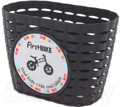 Велокорзина FirstBIKE Basket (черный)