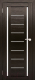 Дверь межкомнатная Юни Амати 06 90x200 (дуб венге/стекло белое) - 