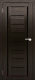 Дверь межкомнатная Юни Амати 06 90x200 (дуб венге/стекло черное) - 