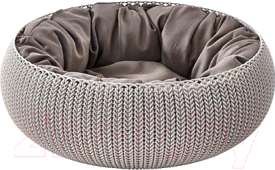 Лежанка для животных Curver Knit Cozy Pet Bed-Foggry