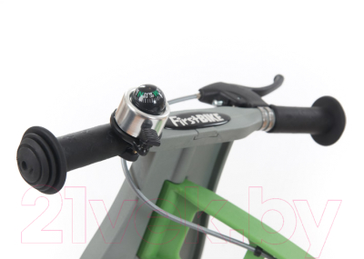 Звонок для велосипеда FirstBIKE Compass (серебристый)
