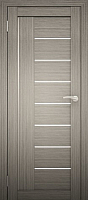 Дверь межкомнатная Юни Амати 07 60x200 (дуб дымчатый/стекло белое) - 
