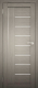 Дверь межкомнатная Юни Амати 07 70x200 (дуб дымчатый/стекло белое) - 