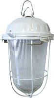 Светильник для подсобных помещений TDM НСП 02-200-022.01 У2 (с решеткой, стекло, крюк) - 