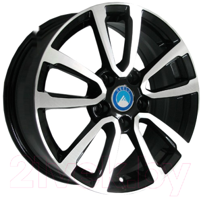 Replica GL18 16x6.5" 5x114.3мм DIA 54.1мм ET 45мм BKF Литой диск купить ...