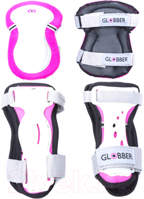 Комплект защиты Globber 541-110 (XS, розовый)