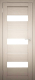 Дверь межкомнатная Юни Амати 12 60x200 (дуб беленый/стекло белое) - 