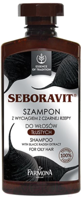 Шампунь для волос Farmona Seboravit с черной редькой (330мл)