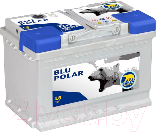 Автомобильный аккумулятор Baren Blu Polar 7905620 (60 А/ч)