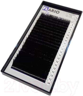 

Ресницы для наращивания Flario, Soft Микс C-0.10 8-14