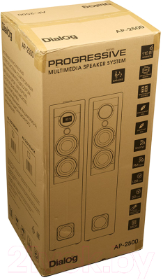 Мультимедиа акустика Dialog Progressive AP-2500 (коричневый)