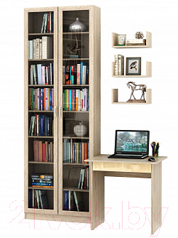 

Комплект мебели для кабинета MFMaster, Милан УШ-2Я-04 Глянец / Милан-2Я-04-СЖ-ГЛ