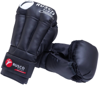 Перчатки для рукопашного боя RuscoSport Черный (р-р 6) - 