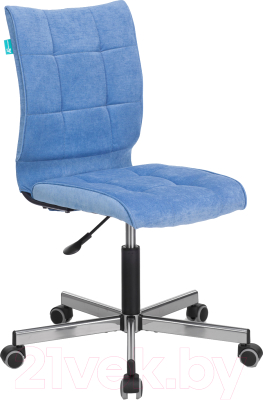 Кресло офисное Бюрократ CH-330M/VELV86 (голубой Velvet 86)
