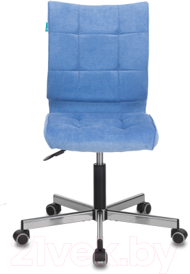 Кресло офисное Бюрократ CH-330M/VELV86 (голубой Velvet 86)