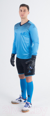 Футбольная форма Kelme Goalkeeper L/S Suit / 3871007-4007 (S, голубой)