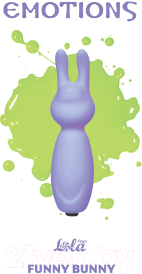 Вибромассажер Lola Games Emotions Funny Bunny Lavender 64327 / 4007-03Lola