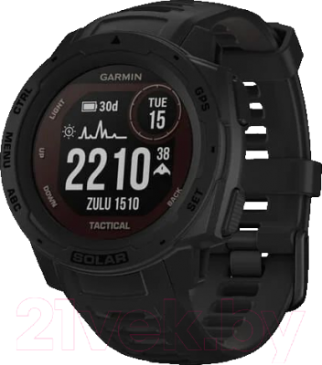 Умные часы Garmin Instinct Solar Tactical / 010-02293-03 (черный)