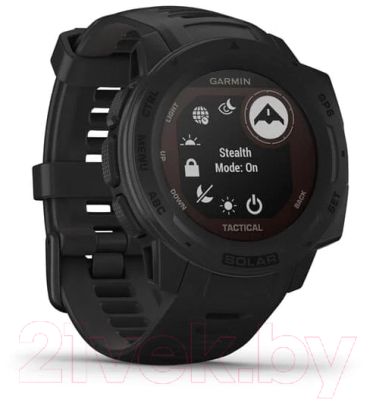 Умные часы Garmin Instinct Solar Tactical / 010-02293-03 (черный)