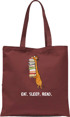 

Сумка-шоппер Free Art, Eat Sleep Read