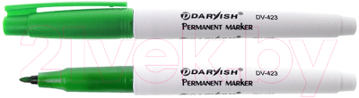 Маркер перманентный Darvish DV-423 (зеленый)