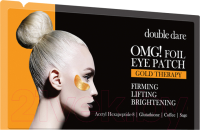 

Патчи под глаза Double Dare, OMG! Foil Eye Patch Gold Treatment