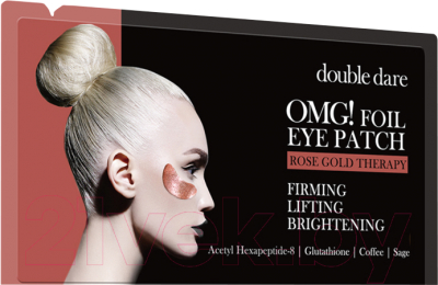 

Патчи под глаза Double Dare, OMG! Foil Eye Patch Gold Treatment