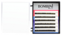 Ресницы для наращивания Bombini Микс D-0.12 5-7 (6 линий) - 