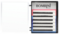 Ресницы для наращивания Bombini Микс D+ 0.12 9-11 (6 линий) - 