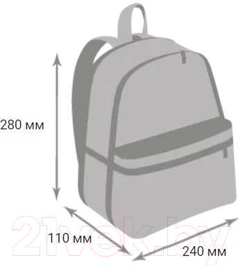 Рюкзак OrsOro DS-0079 (черный)