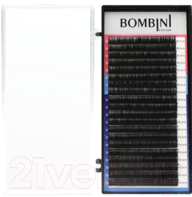 

Ресницы для наращивания Bombini, D+ 0.10-9