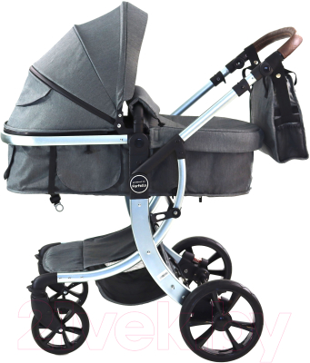 Детская универсальная коляска Aimile Silver / FTS-14 (темно-серый)