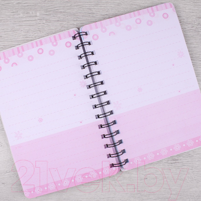 Изображение товара Блокнот Darvish 3D Цветы / DV-10296 (60л)