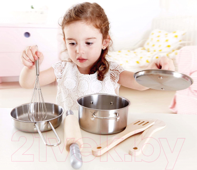 Набор игрушечной посуды Hape Для шеф-повара / E3137-HP