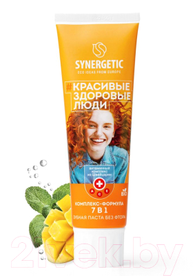 Зубная паста Synergetic Комплекс-формула 7 в 1 (100г)