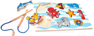 Изображение товара Развивающая игрушка ЛЭМ Рыбалка / 1405-1