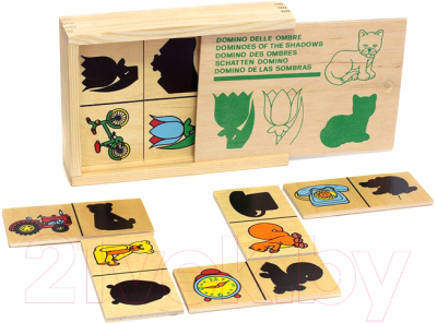 Изображение товара Развивающая игрушка ЛЭМ Домино. Тени / 1502