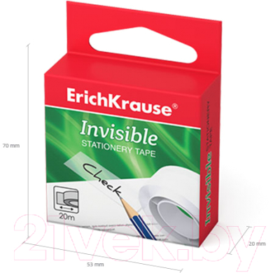 Скотч Erich Krause Invisible / 40199