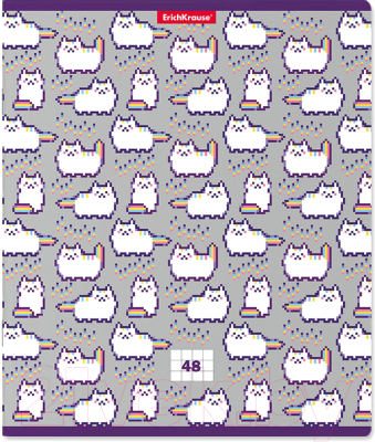 

Тетрадь Erich Krause, Pixel Cat / 49618