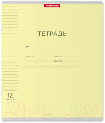 Изображение товара Тетрадь Erich Krause Классика / 35205 (12л, клетка)