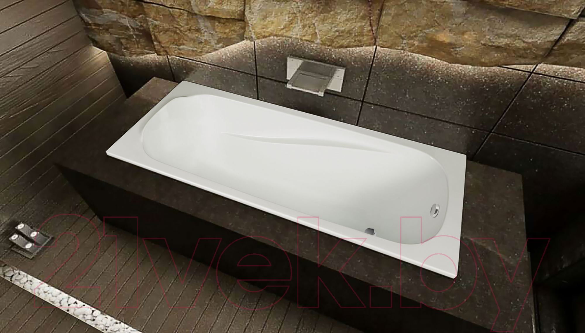 Ванна акриловая Ventospa Serena LA 170x70 (с каркасом)